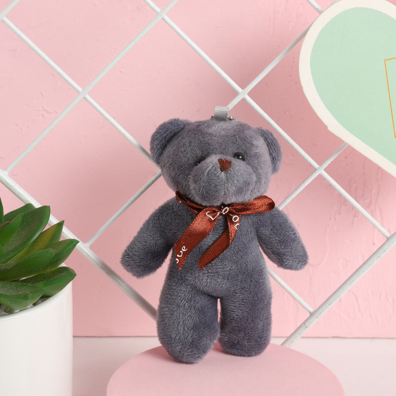 Adorable Plush Doll Keychain - Soft Mini Toy Pendant