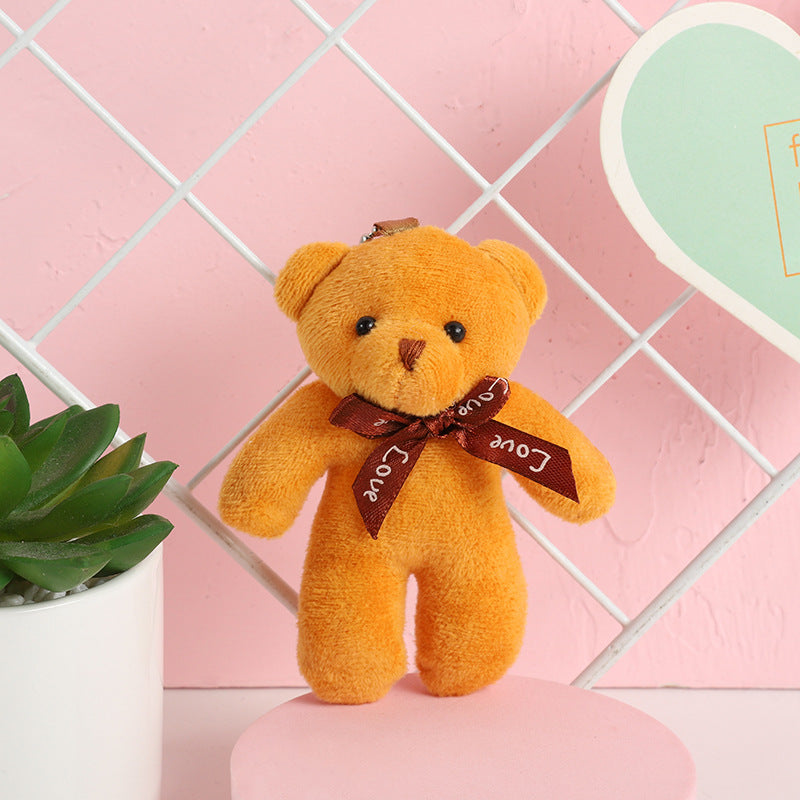Adorable Plush Doll Keychain - Soft Mini Toy Pendant
