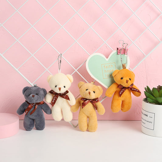 Adorable Plush Doll Keychain - Soft Mini Toy Pendant