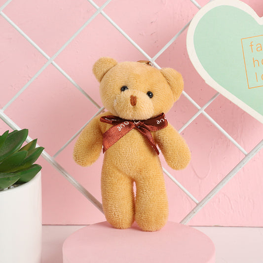Adorable Plush Doll Keychain - Soft Mini Toy Pendant