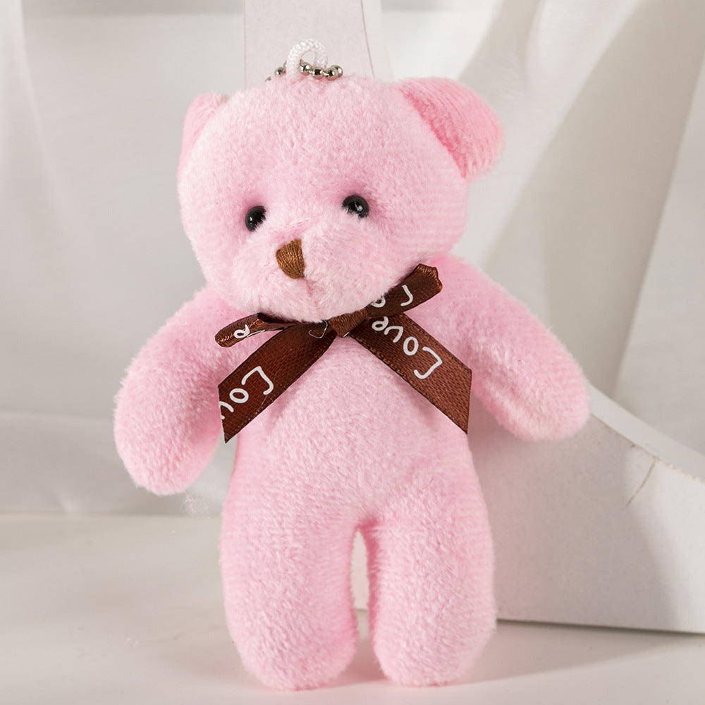 Adorable Plush Doll Keychain - Soft Mini Toy Pendant
