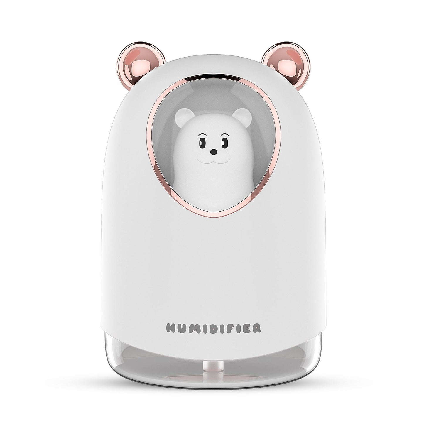 Mini USB Humidifier 300ml - Portable Desktop Air Moisturizer