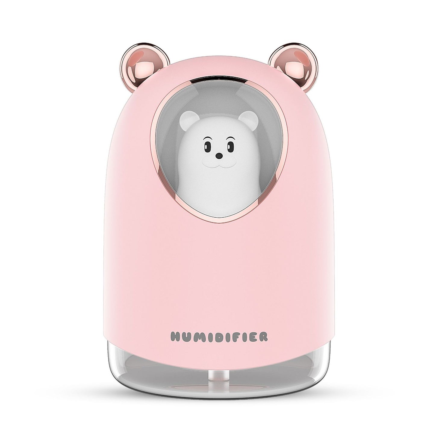 Mini USB Humidifier 300ml - Portable Desktop Air Moisturizer